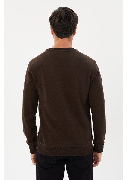 Tony Classics Kadife Selanik Bisiklet Yaka Sweatshirt- Ks- 1402