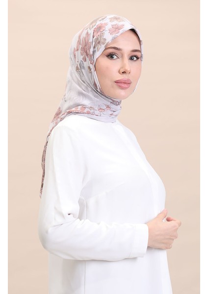 Desenli Eşarp Cvs-04 Gri Kiremit fiyatları