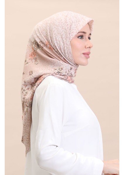 Desenli Eşarp Flover-03 Kahverengi fiyatları