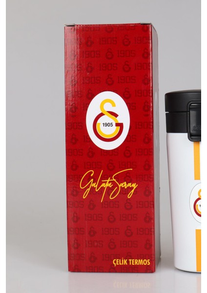 Dekomus Ile Lisanslı Galatasaray Çelik Termos 400 ml "özel Kutulu Comfort Kalem Hediyeli" fiyatları