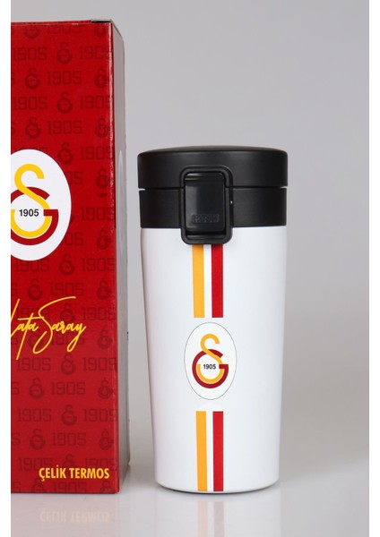 Dekomus Ile Lisanslı Galatasaray Çelik Termos 400 ml "özel Kutulu Comfort Kalem Hediyeli" modelleri