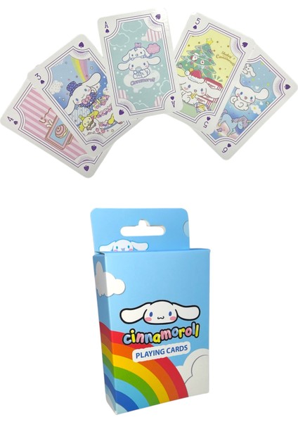 Cinnamoroll Iskambil Kartı Oyun Kartı Poker Kartı