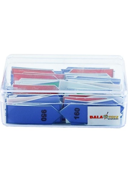 Montessori Yüzlük ve Binlik Zincir Basılı Işaretleri