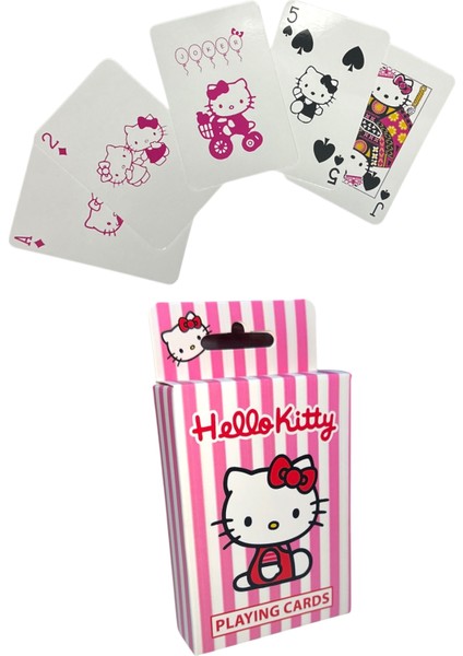 Hello Kitty Iskambil Kartı Oyun Kartı Poker Kartı