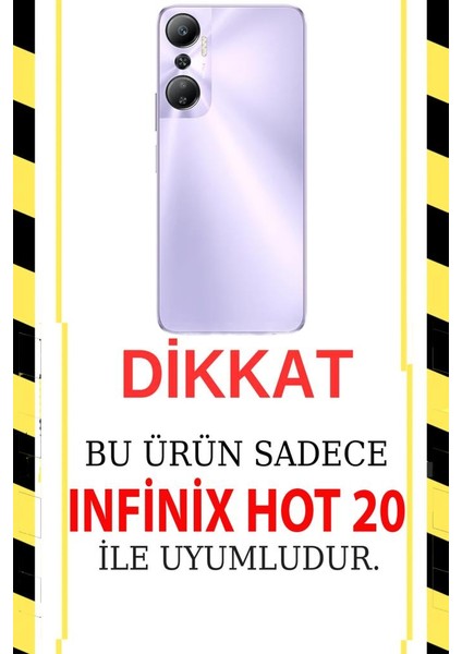 Infinix Hot 20 Uyumlu Sevimli Kuzu 3D Oyuncak Tasarımlı El Geçmeli Renkli Silikon Kılıf