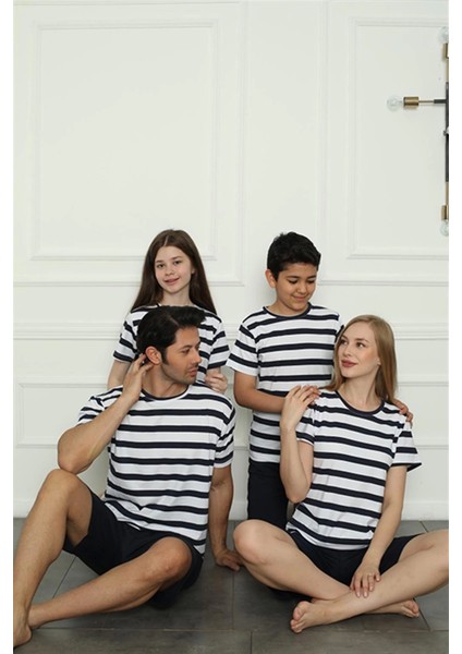 Aile Penye Şortlu Pijama Takım (Anne - Kız ) 50116 Ayrı Ayrı Satılır . Fiyatları Farklıdır fiyatları