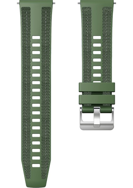 Amazfit Ile Uyumlu Bip 5/cheetah (Yuvarlak)/balance Kordon (22MM) Hybrid Dikişli Kumaş