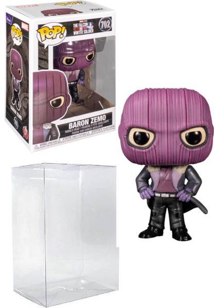 Baron Zemo Pop #702 Pop Tv: The Falcon And The Winter Soldier Vinyl Figure (Bundled With Ecotek Prot