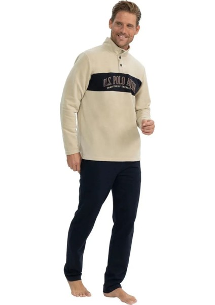 Uzun Kol Polar Erkek Pijama Takım 18826