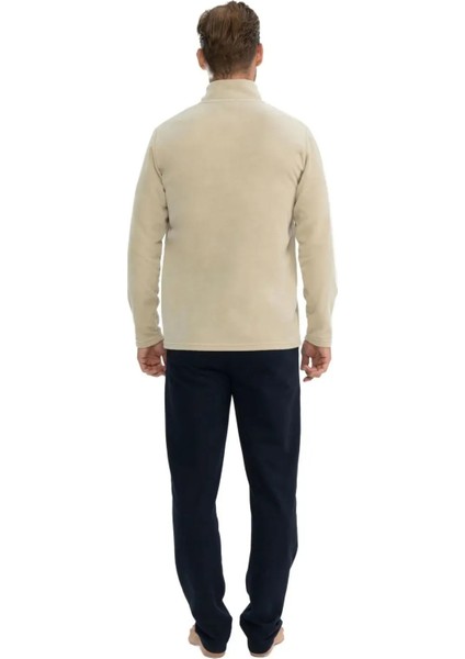Uzun Kol Polar Erkek Pijama Takım 18826 modelleri
