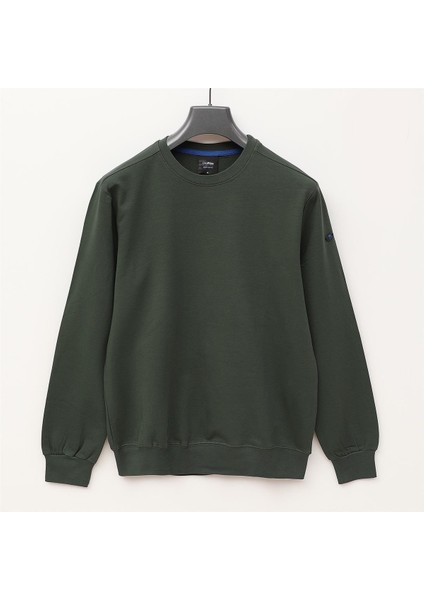 Erkek Uzun Kol Ince Sweatshirt - SWT-236 - Zeytuni