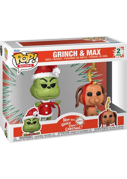 Pop! Kitaplar: Grinch Noel'ı Nasıl Çaldı - Grinch ve Max, 2'li Paket