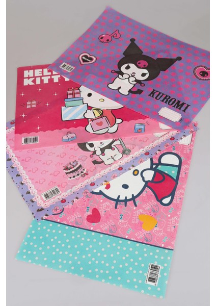 Ile Yeni Sezon Lisanslı " Best Frıends " Kuromı ve Hello Kıtty 4'lü Beslenme Örtüsü