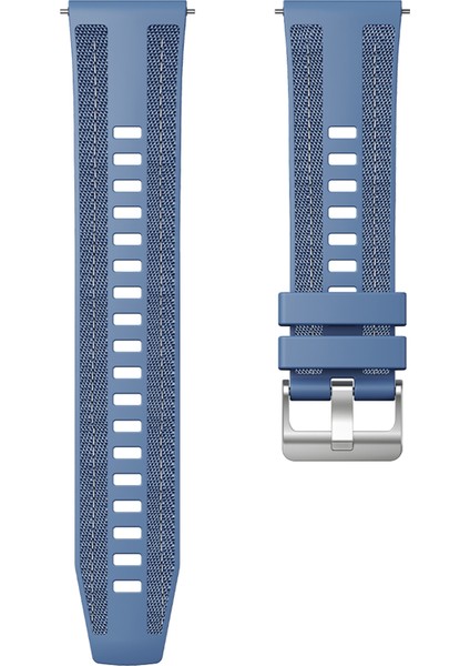 Samsung Galaxy Watch 3 45MM/GEAR S3/R800 ile Uyumlu Kordon (22MM) Hybrid Dikişli Kumaş