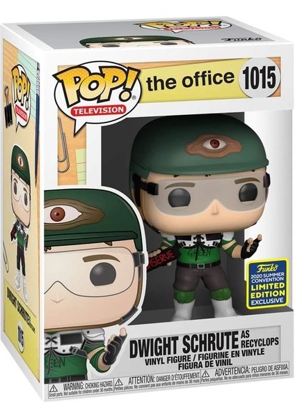 Pop! Dwight Olarak Recyclops W/kask (Yaz Sözleşmesi Özel) #1015