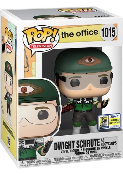 Pop! Dwight Olarak Recyclops W/kask (Yaz Sözleşmesi Özel) #1015