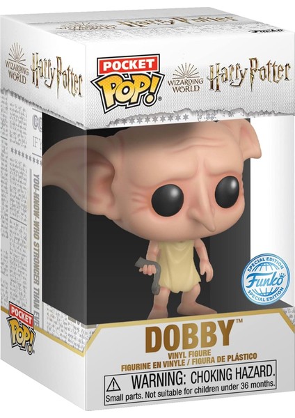 Pocket Pop! & Tee: Harry Potter - Dobby - Kids S