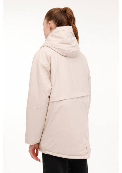 Wl Alıce 3CT2050 4pr Ekru Kadın Uzun Kaban fiyatları