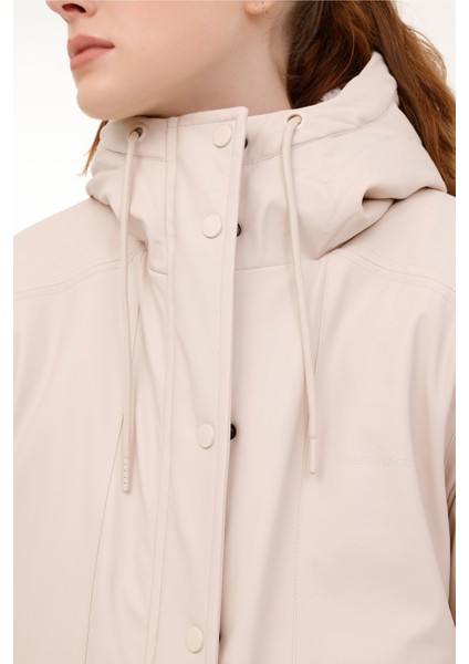 Wl Alıce 3CT2050 4pr Ekru Kadın Uzun Kaban fırsatları