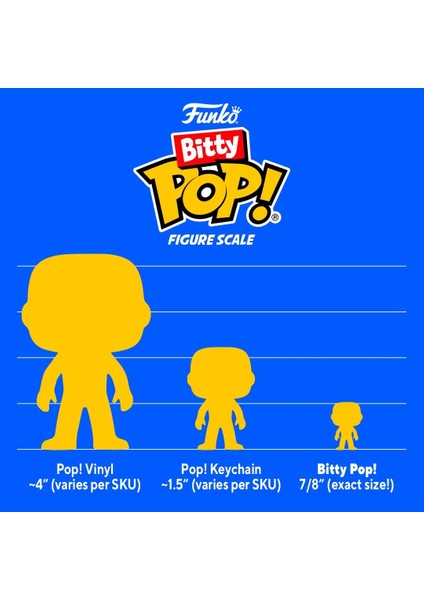 Bitty Pop Figür Star Wars - Luke Skywalker 4pk