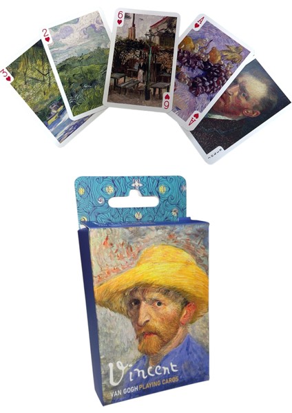 Van Gogh Iskambil Kartı Oyun Kartı Poker Kartı