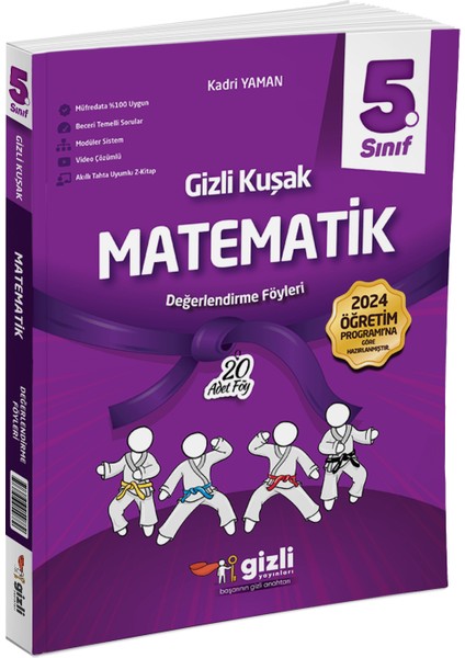 5. Sınıf Matematik - Fen Bilimleri Gizli Kuşak Değerlendirme Föyleri Branş Denemesi