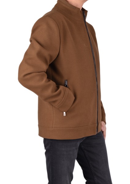 BRG-71147 Kaşe Mont /fındık/50 indirimleri