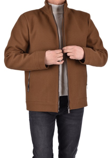 BRG-71147 Kaşe Mont /fındık/56