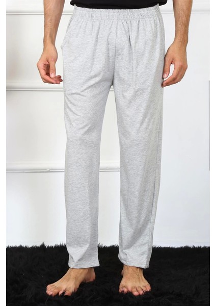 Erkek Pamuk Gri Tek Alt Pijama 27495 fırsatları