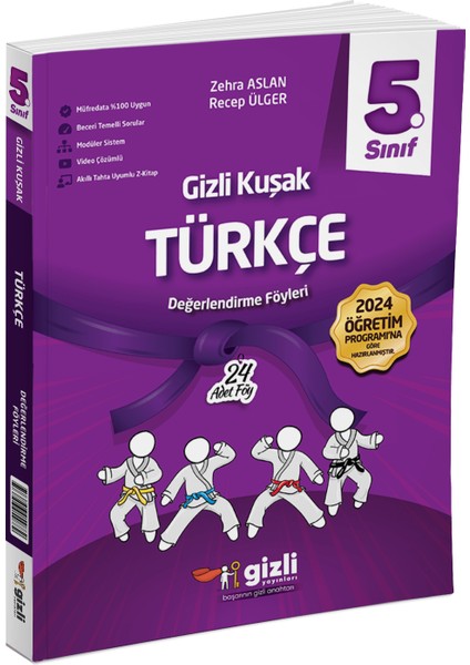 5. Sınıf Türkçe - Sosyal Bilgiler Gizli Kuşak Değerlendirme Föyleri Branş Denemesi