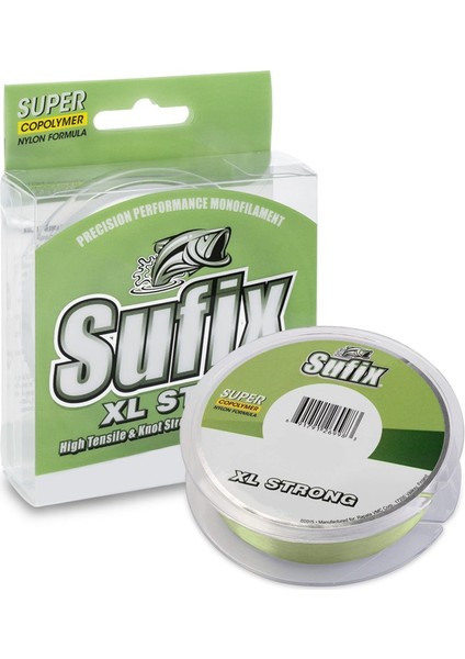 Xl Strong 0.23 mm 600M Lemon Green Monofilament Misina 4.4kg Çeker