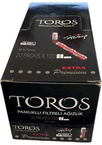Pamuklu Filtre Ağızlık (20X120) 5.7mm modelleri
