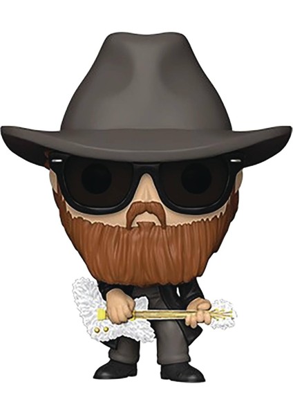 Pop! Rocks: Zz Top-Billy Gibbons - Koleksiyon Vinil Figür - Hediye Fikri - Resmi Ürün - Çocukl