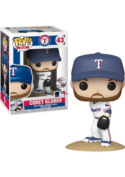 Pop! Mlb: Rangers - Corey Kluber"