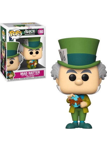 Pop Disney Alice Harikalar Diyarında 70. - Mad Hatter Funko Pop! Vinil Figür (Uyumlu Popbox Koruyucu