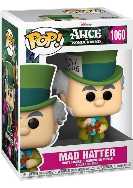 Pop Disney Alice Harikalar Diyarında 70. - Mad Hatter Funko Pop! Vinil Figür (Uyumlu Popbox Koruyucu