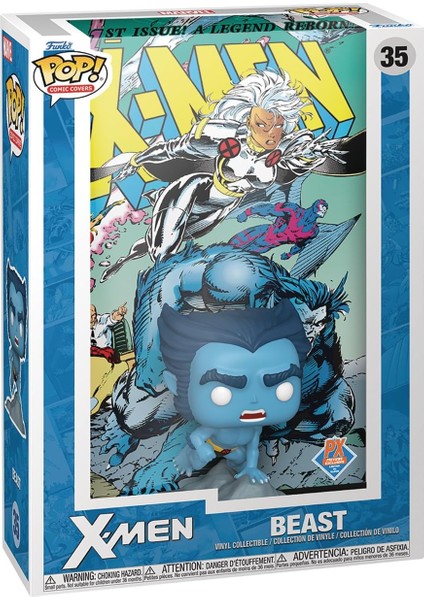 Pop! Comic Cover: Marvel X-Men #1 Beast Px Vinil Figür