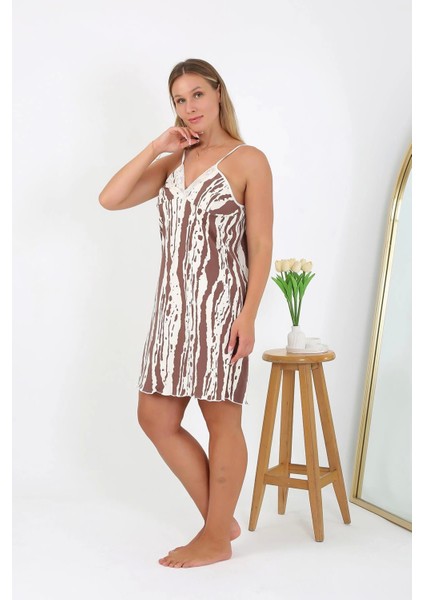Kadın Büyük Beden Ip Askılı Gecelik 98512 indirimleri