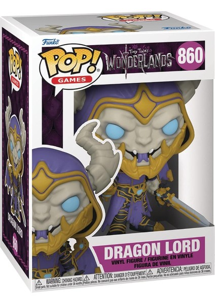 Pop Tiny Tina Harikalar Diyarı - Ejderha Lord Funko Vinil Figür (Uyumlu Kutu Koruyucu Kılıf ile Pake