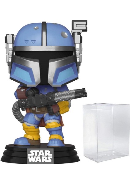 Star Wars: The Mandalorian - Ağır Piyade Mandalorian (Paz Vizsla) Funko Pop! Vinil Figür (Uyumlu Pop
