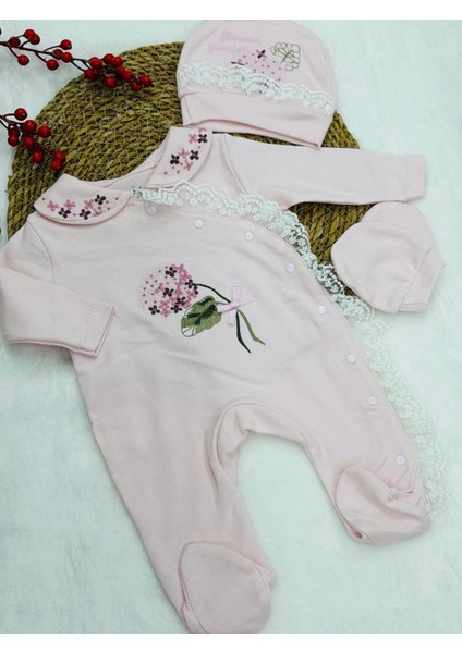 Kanaviçe Nakışlı Bebe Tulum fiyatları