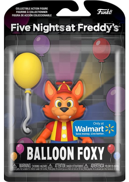 Action Figure Fnaf Sb- Balloon Foxy