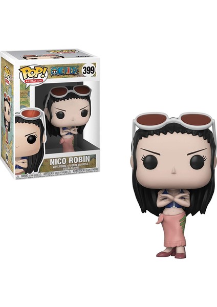 Pop One Piece - Nico Robin Funko Vinil Figür (Uyumlu Kutu Koruyucu Kılıf ile Birleştirilmiş) Çok Ren