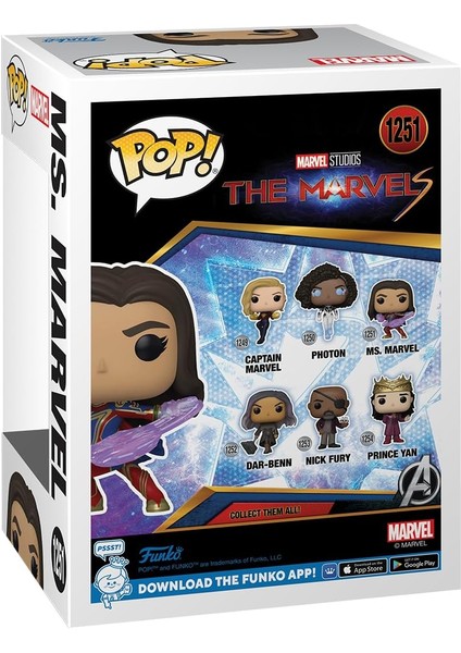 Pop! Movies: The Marvels - Ms. Marvel F