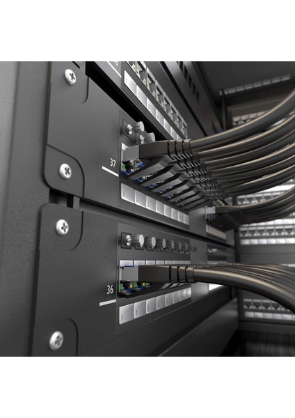 Cat 7 Ethernet Kablosu Altın Uçlu Kırılmaya Dayanıklı Internet Vdsl Gigabit Ağ Kablosu 5 Metre