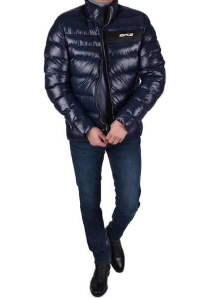 BRG-80180 Şişme Mont/lacivert/s fiyatları