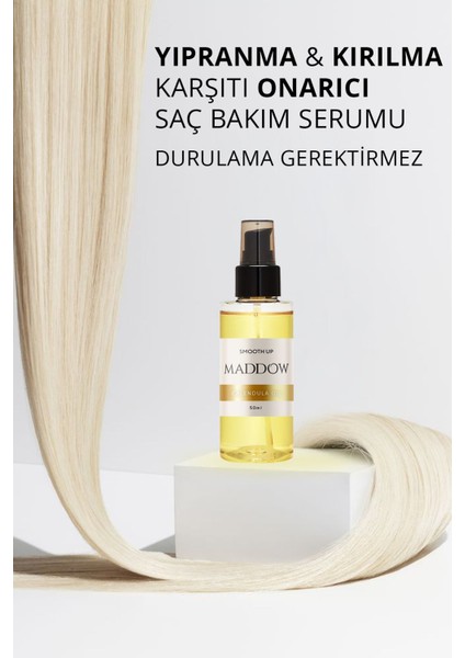 2'li Saç Bakım Seti - Keratin Bambusa Sıvı Saç Kremi & Calendula Oil Elektriklenme Karşıtı Saç Yağı