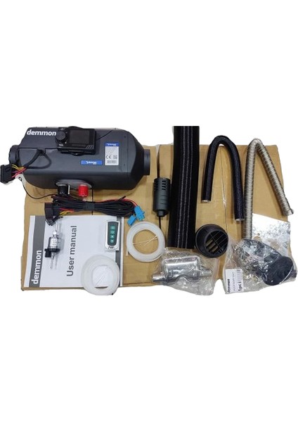 Eco Webasto 24 Volt 5kw Dizel Oto Isıtıcı/karavan Dijital Saat Kumandalı Kurmalı