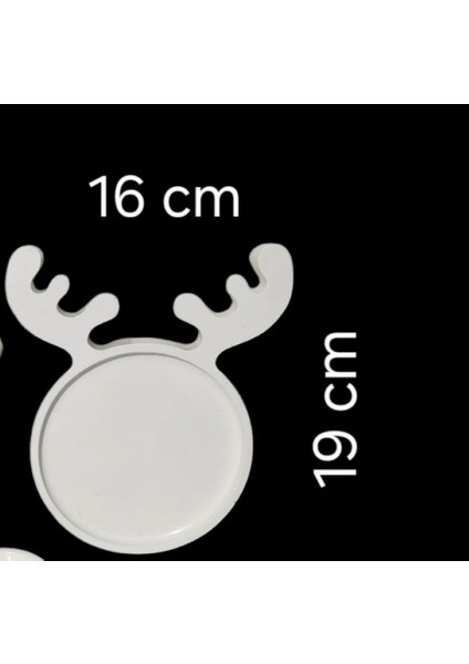 Yılbaşı Eğlencesi Servis Seti - Kırmızı ( Kırılmaz ) fırsatları