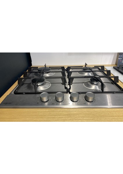 Arçelik Leisure Pom 500 I Ankastre Inoks Doğalgaz Velpg Uygun Precise Flame Ocak modelleri